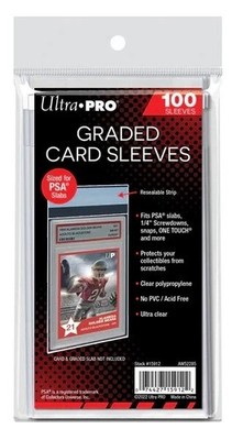 Ultra Pro Perfect Fit PSA Graded Card SLEEVES Resealable 100 200 500 1000 2500