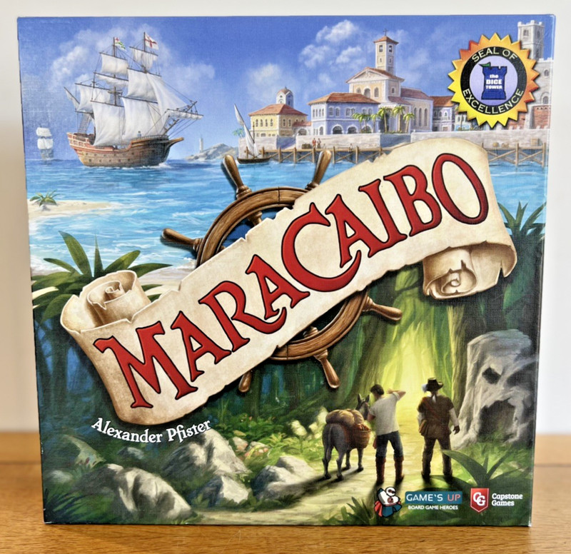 MARACAIBO inc Folded Space Insert & Fully Sleeved | Complete (Box lid damage)