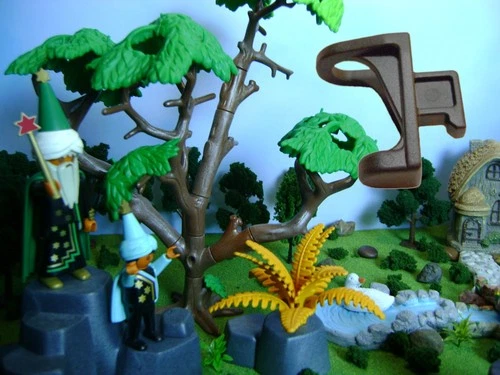 Playmobil 3666 Castle Parts TORCH HOLDER SCONCE Kings Medieval Knights Vintage