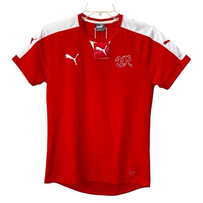 Puma Switzerland Soccer Jersey Shirt Adult Medium Training Football Trikot  NWT
