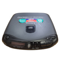 Sony Discman D-232 Portable CD Player ESP Mega Bass AVLS Digital Audio Japan