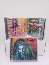 Lot Of (3) Rob Zombie White Zombie CD Astro Creep 2000, La Sexorcisto, Hellbilly