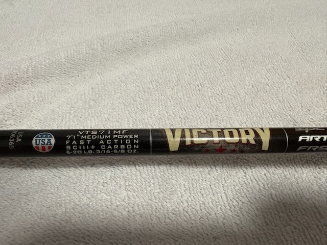 St. Croix Victory Spinning Rod, 7'1" (VTS71MF)