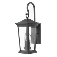 Hinkley Lighting - Bromleys - 2 Light Medium Outdoor Wall Lantern in Traditional