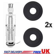 Pack of 2 x Replacement Flush Valve Seal Fits Siamp Storm 33A and Skipper 45