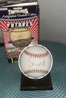 CHRIS LAMBERT SIGNED BASEBALL Rawlings OML AUTO TRISTAR COA ST LOUIS CARDINALS
