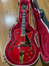 Ibanez GB10SE George Benson Hollow Body Electric Guitar Red 6-String w/OHSC