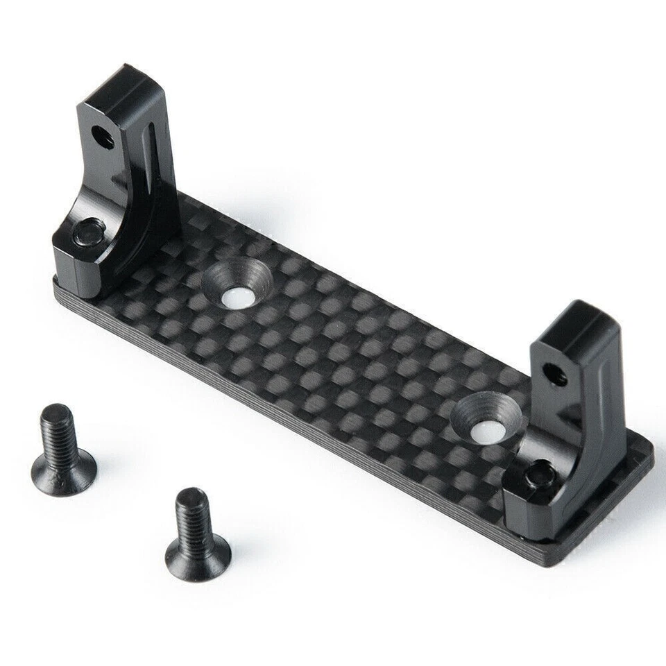 Alloy Servo Mount Carbon Plate For Axial AXI03004 Capra 1.9 1/10 RC Car NEW - Image 4 of 4