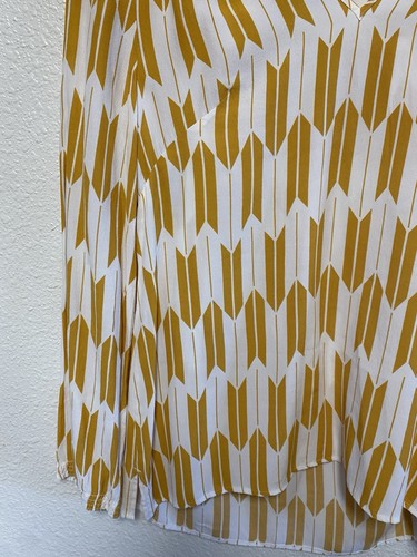 Pendleton Women's Top & Skirt Set Sz 6 Goldenrod Arrow Viscose NWOT - Picture 4 of 12