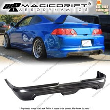 For 05-06 Acura Rsx Mugen Style Rear Bumper Lip Diffuser Spoiler Splitter Pu For 05-06 Acura Rsx Mugen Style Rear Bumper Lip Diffuser Spoiler Splitter Pu