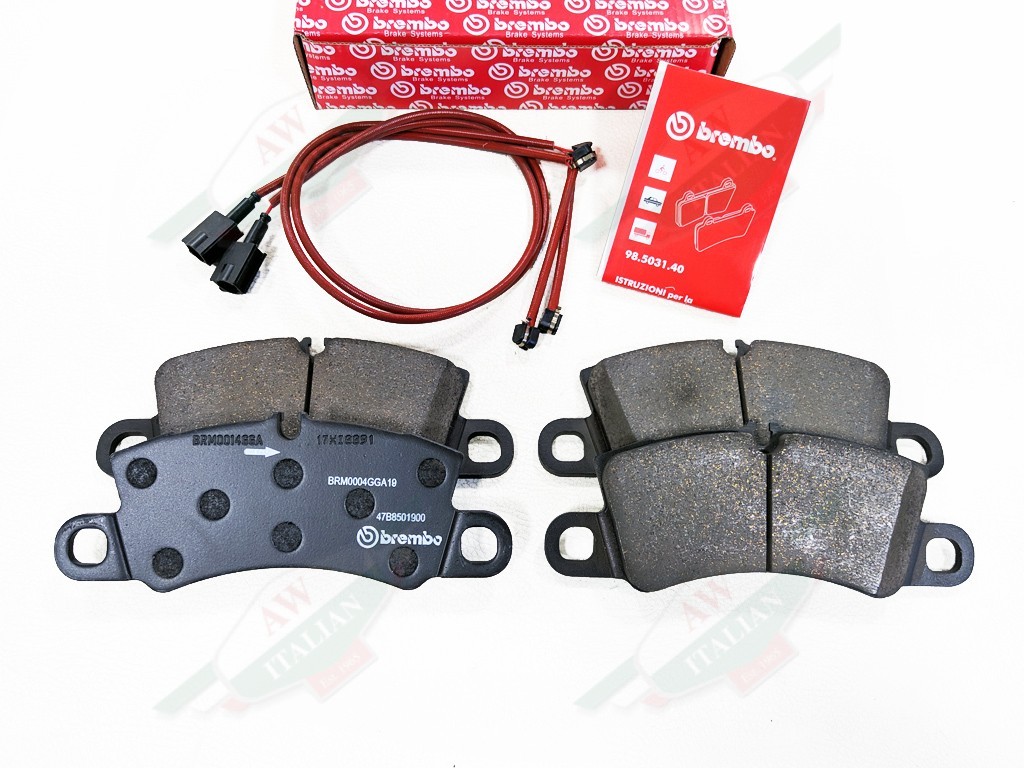 Ferrari 488 812 F12 F8 Rear Brake Pad Set BREMBO 70003759 awitalian