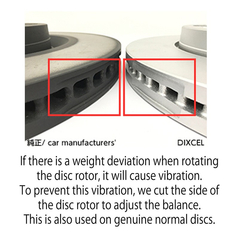 Dixcel Rear Disc Rotors Set PD Type For Tyota AE111 Corolla Levin 95/5-00/08