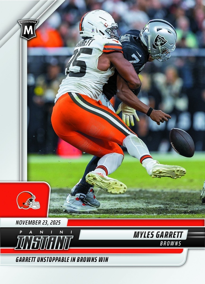 2025-26 Panini Instant NFL #264 Myles Garrett Cleveland Browns