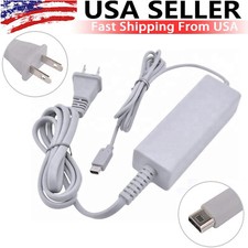 AC Power Supply Charging Adapter Cable Charger For Nintendo Wii U GamePad