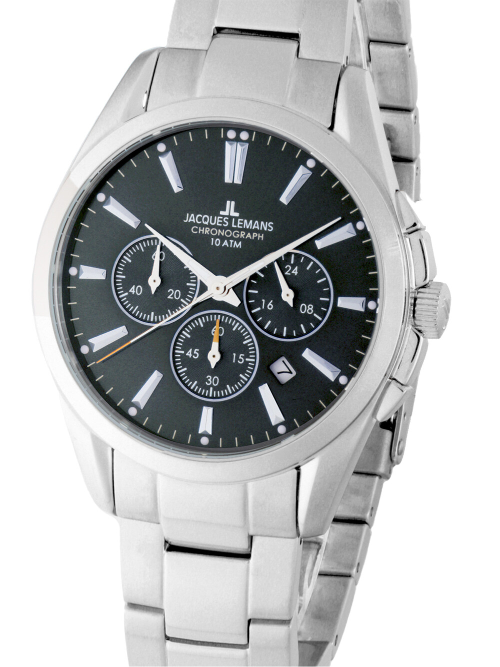 Хронограф Jacques Lemans 1-1945D в стиле дерби Herrenuhr 42 мм 10ATM