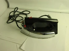 Vintage Proctor Silex  Iron  black & chrome ~ Model #1 10227