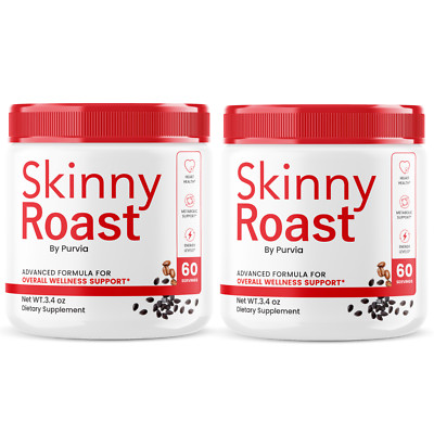 (2 Pack) Skinny Roast Powder Skinnyroast Advanced Formula Supplement Weight Loss