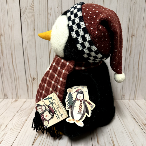 Peluche pinguino Mumford vintage grande 18 pollici con etichette esclusivo Mervyns - Foto 4 di 10