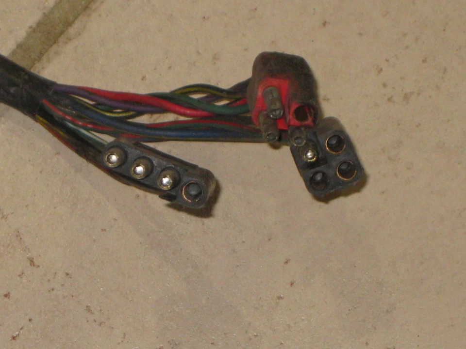 Mercury Cougar 1967 chasis delantero estándar arnés de cableado OEM capó Uder telar 67 Foto 3 de 4