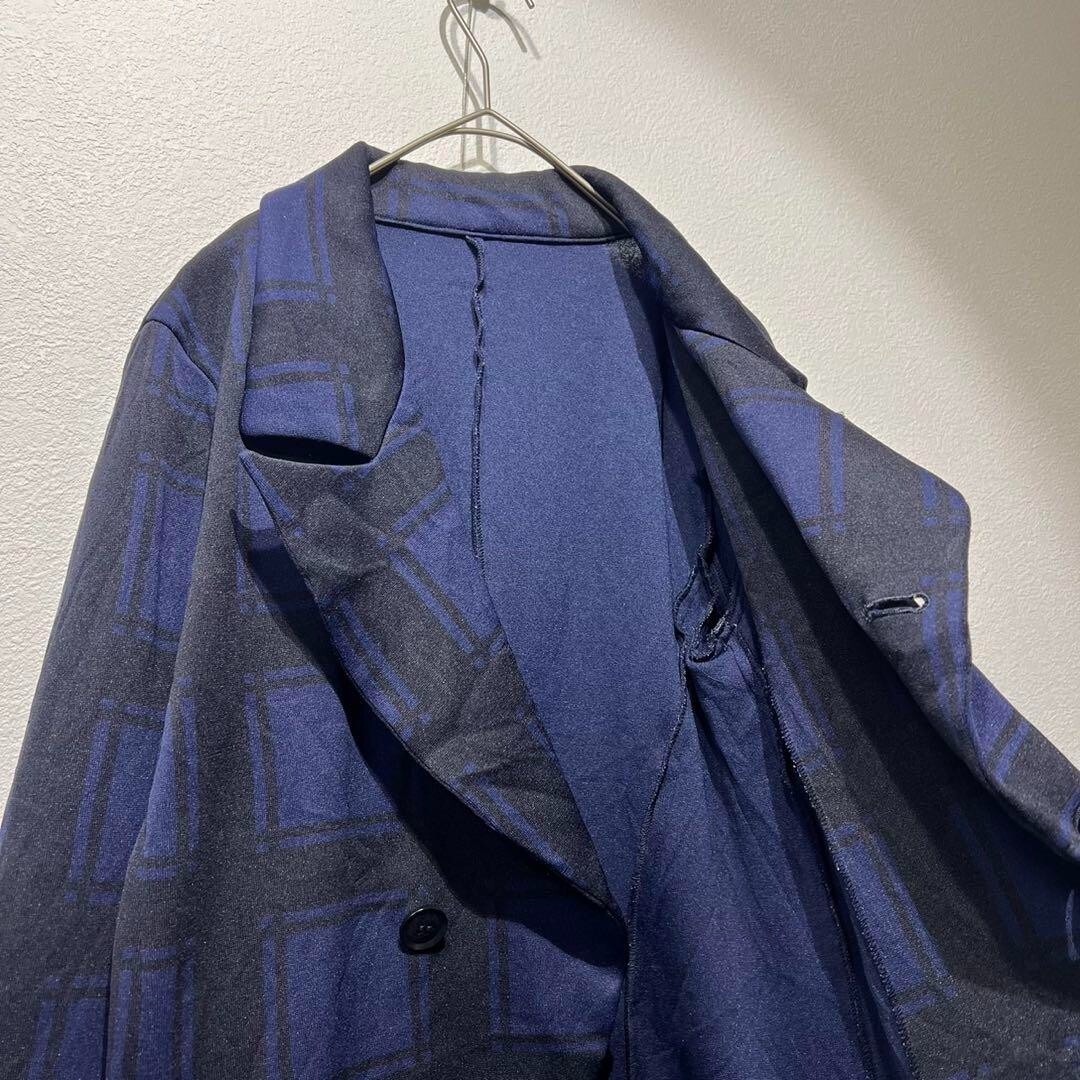 Y's Yohji Yamamoto 90s Blazer Irregular Check Tailored Y's Yohji Yamamoto 90s Blazer Irregular Check Tailored