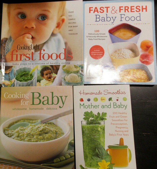 Homemade baby food books eBay