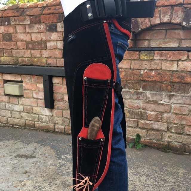 Farriers Tools FULL LEATHER Deluxe Chaps Apron 