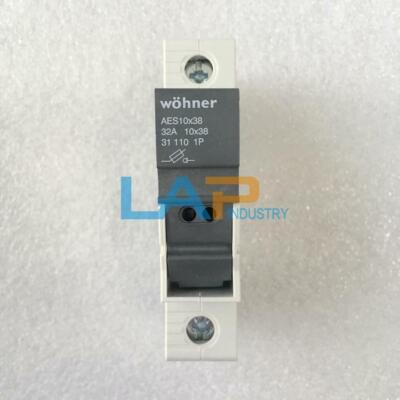 1PCS New For Wohner Isolating Switch Fuse Fuse Base 31110 32A 1P 10 * 38