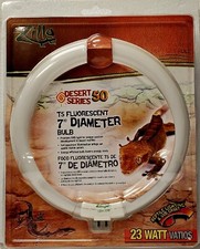 Zilla Desert Series 50 T5 Flourescent 7" UVB Bulb Reptile Light 23 Watt