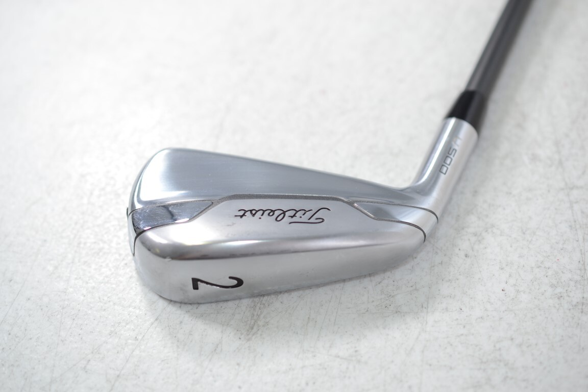 LEFT HANDED Titleist U500 2 Driving Iron Stiff HZRDUS Smoke Graphite