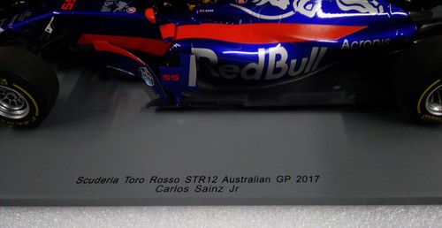 SPARK 1/18- C SAINZ JNR- TORRO ROSSO STR12-MEGA RARE - Picture 2 of 8