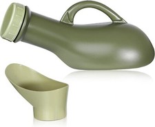 Urinal Travel Toilet Urinal Bottles with Funnel Pee Bottle Urinals Unisex Portab