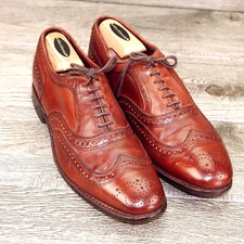 Allen Edmonds  JEFFERSON Independence  10 B Narrow  Chili * add $15 Cedar Trees