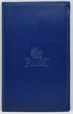 Carpeta de cuero azul Piaget para reloj certificado garantía papeles manual