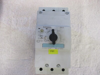 Siemens SIRUS Manual Motor Starter 3Pole     3RV1041-4JA10