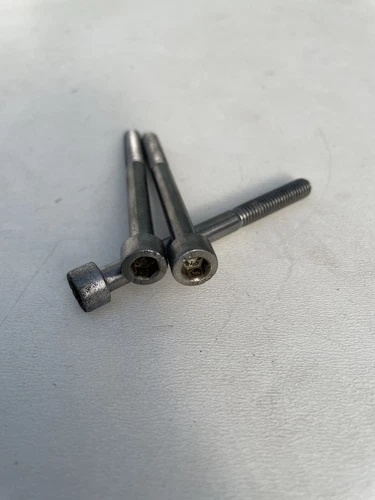 Mini R50 R53 R56 Wing Door Mirror Bolts 01-09 3x Mounting Screws 9903008 M6x65mm