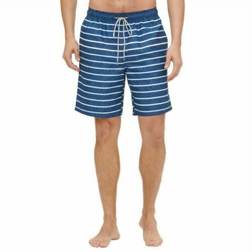 Kirkland Signature Men's Elastic Waistband Mesh Lined Swim Short Trunk - 第 2/24 張圖片