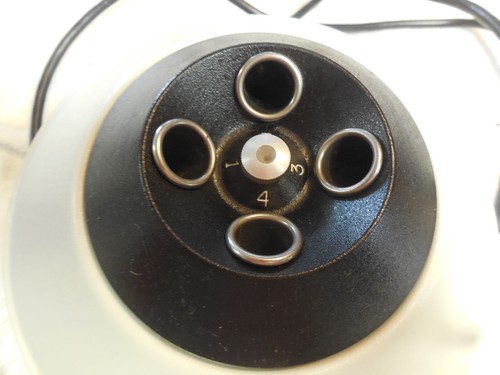 National Health Labratories Analytical Centrifuge Clay Adams 115v w/ 4 SS Vials - Picture 2 of 9