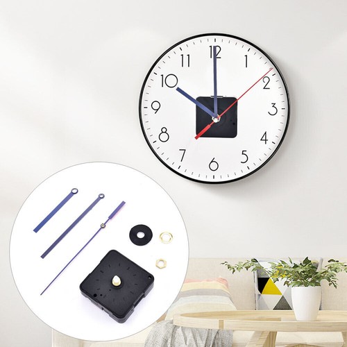 Set Quartz Clock Movement Mechanism DIY Kit - Battery Powered Hands Tool UK - Picture 9 of 12