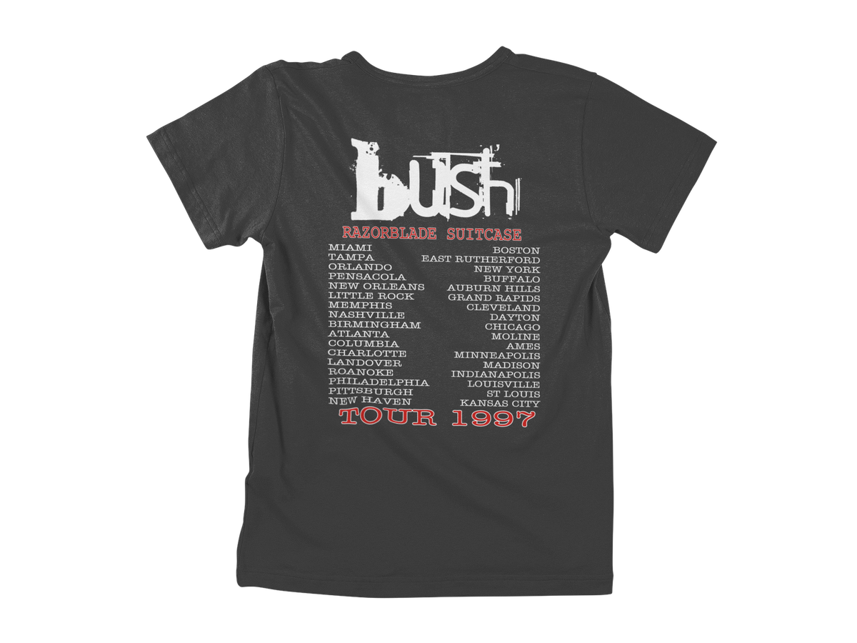 Bush Rock 1997 Razorblade Suitcase Tour, 2 Sided, Vintage Bush Rock 1997 Razorblade Suitcase Tour, 2 Sided, Vintage