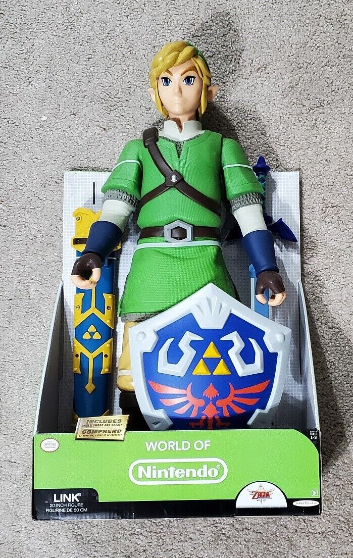  World of Nintendo 20 Deluxe Link Figure : Toys & Games