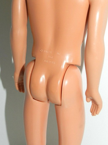 Vintage DISNEY Beauty and the Beast Doll (Mattel, 1991) | BEAST NUDE Ken Barbie - Picture 4 of 4