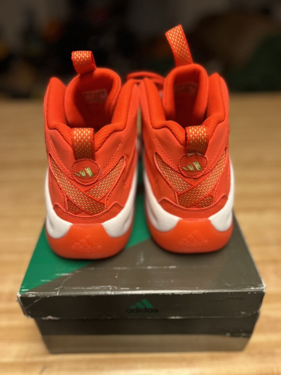 Adidas Crazy 8 Kobe Bryant Orange/White/Gold US Mens 8.5 #C75755