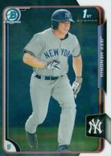 2015 Bowman Draft Chrome 1st #192 Jeff Hendrix FREE SHIPPING!