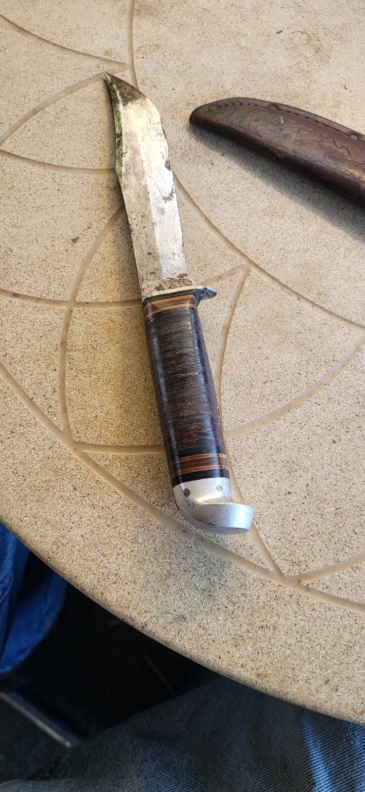 Vintage Craftsman Fixed Blade Hunting Knife eBay