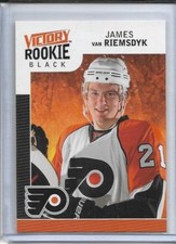 SSP 2009-10 Upper Deck Victory ROOKIE Black #322 James van Riemsdyk JVR RC 