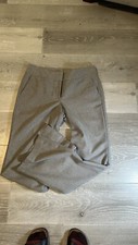Ann Taylor Factory Gray Wool Polyester Lined Trousers Size 8