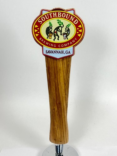 SOUTHBOUND BREWING COMPANY - Savannah, Ga - Wood Draft Beer Bar Tap Handle - Picture 3 of 6