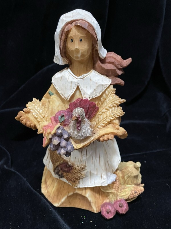 Pilgrim Female Figurine 