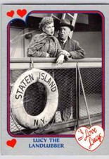 LUCY THE LANDLUBBER #79 I Love Lucy Pacific Trading Card Lucille Ball B109