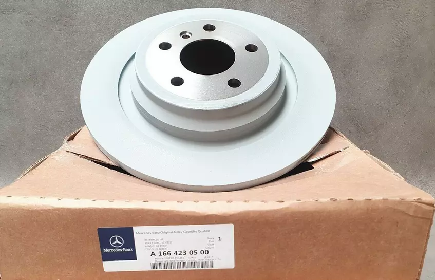 NEW MERCEDES-BENZ GLE W166 REAR BRAKE DISC A1664230500 ORIGINAL | eBay